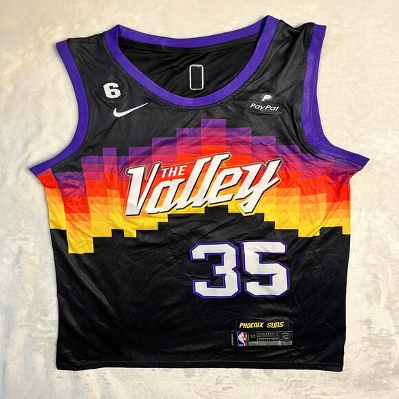 Nike Swingman Phoenix Suns Kevin Durant Jersey Men's L #35 The Valley Skyline - Picture 1 of 6